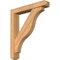 Ekena Millwork Funston Craftsman Smooth Bracket w/ Offset Brace, Western Red Cedar, 5 1/2"W x 32"D x 36"H BKT0604X32X36FST04SWR - alternate 1